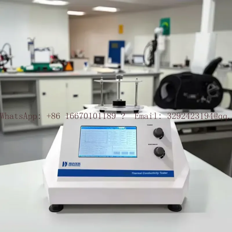 ASTM D5470-12 Rubber Thermal Conductivity Tester Equipment for Plastic Testing Material