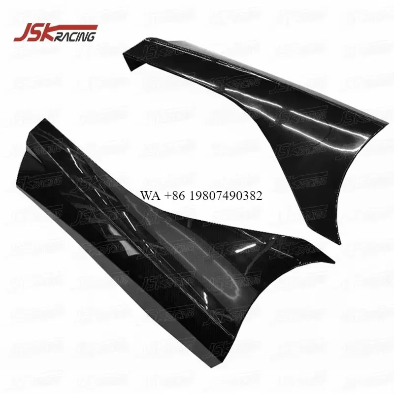 Wmwmnu Carbon Fiber Side Skirts Blade for 2017-2019 720S OEM Style Body Kit Auto Accessories