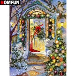 HOMFUN 5d Diamond Painting Full Square/Round 