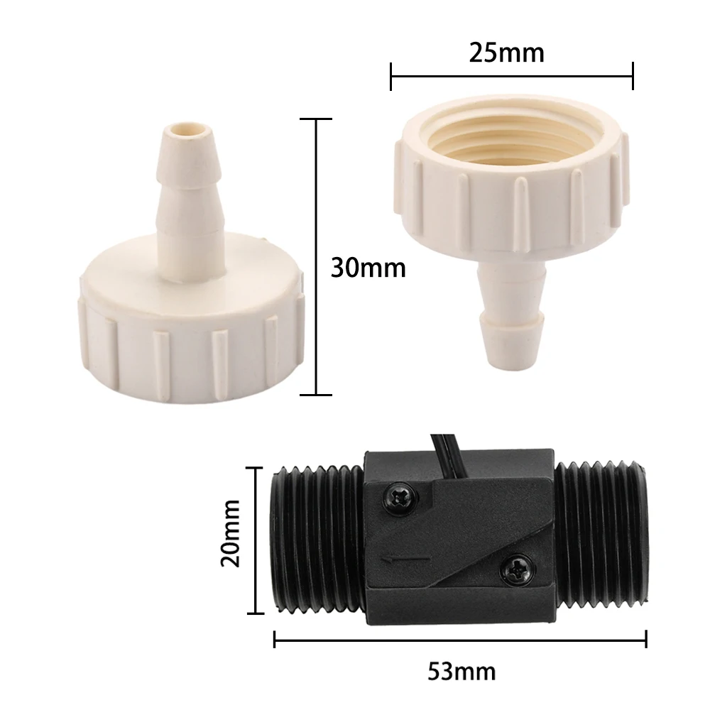 Imagem -06 - Interruptor do Sensor do Fluxo de Água Medidor do Sensor do Fluxo Interruptor do Controle do Fluxo Bocal mm g1 Controlador de Pressão dc 24v ca 220v