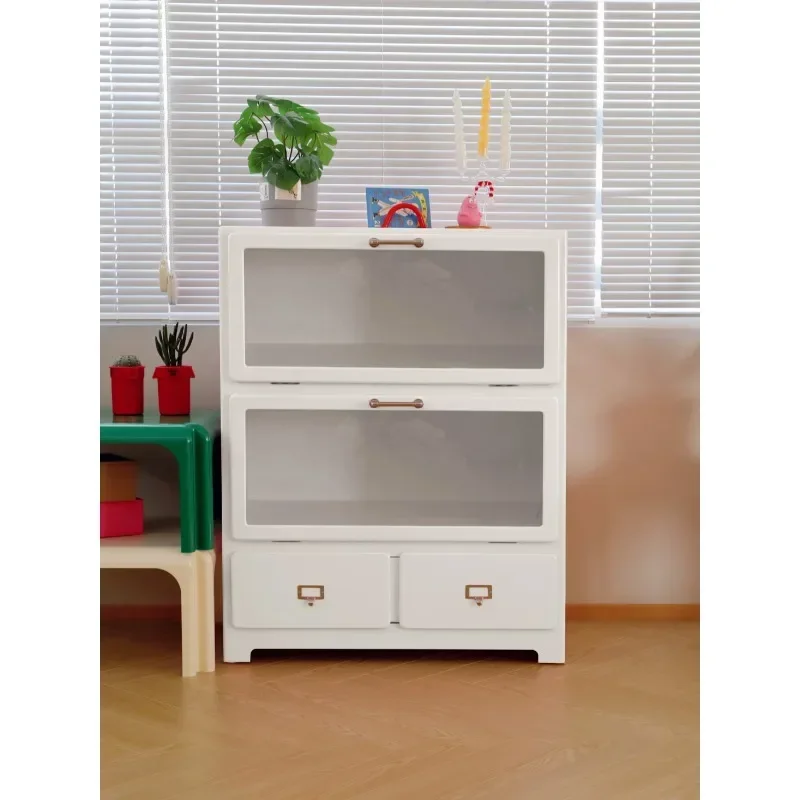 Dopamine figure cabinet storage bucket cabinet, living room locker, entrance cabinet multi-bucket display cabinet dining side c