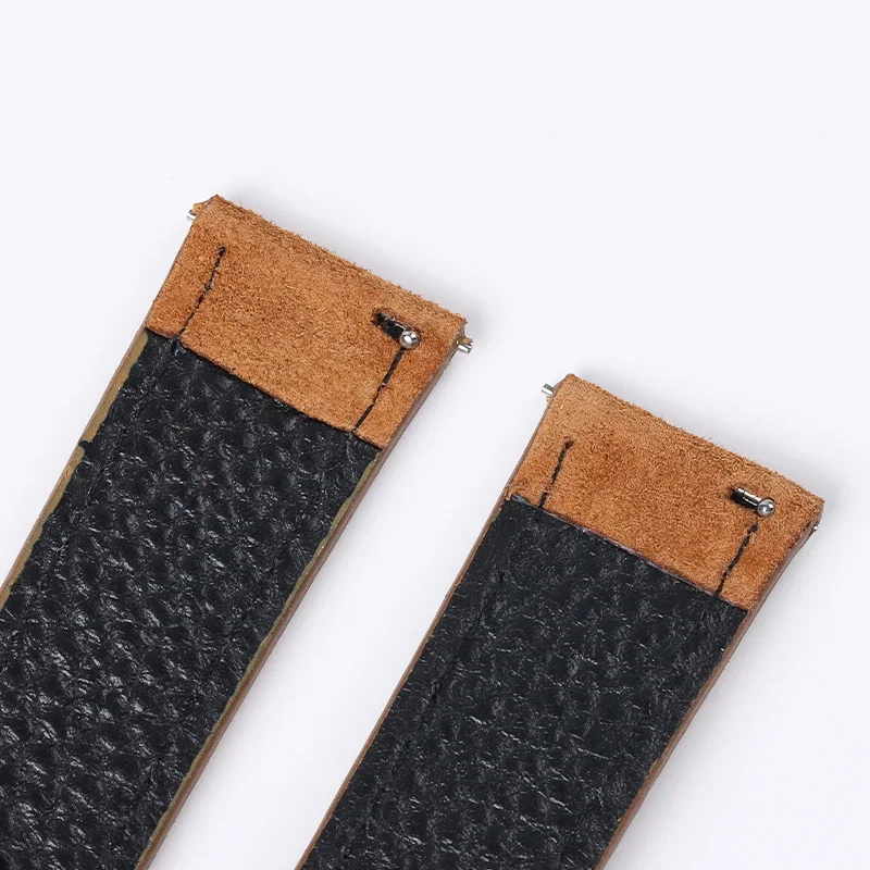 Soft Suede Leather Watch Band 18mm 20mm 22mm 24mm for Omega Bracelet Cowhide Watch Strap for Seiko Wristband Quick Release Belt