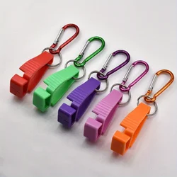 1PC Snap glove clip Portable buckle outdoor anti-loss buckle Compact and lightweight Multi-purpose hook clip