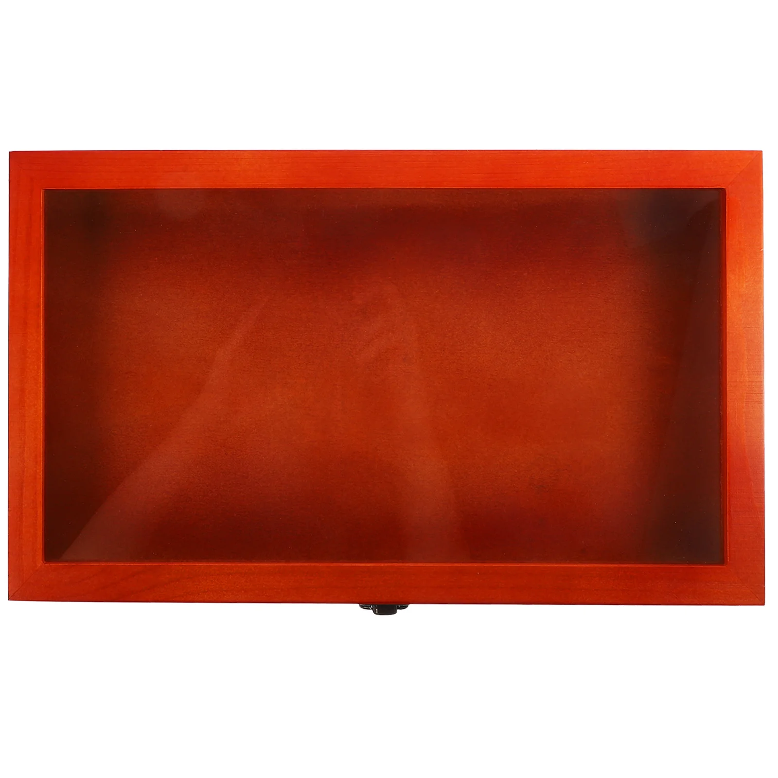 

Wooden Rectangular Specimen Display Case Vintage Color Scheme for Jewelry Dried Flower Storage and Collection Box