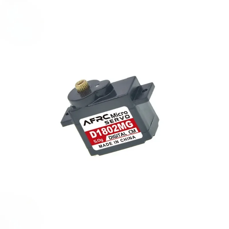 D1802 5g moteur sans noyau en plastique numérique Micro Servo 3.7-6V pour modèle RC Micro avion hélicoptère Robot pièces de bricolage