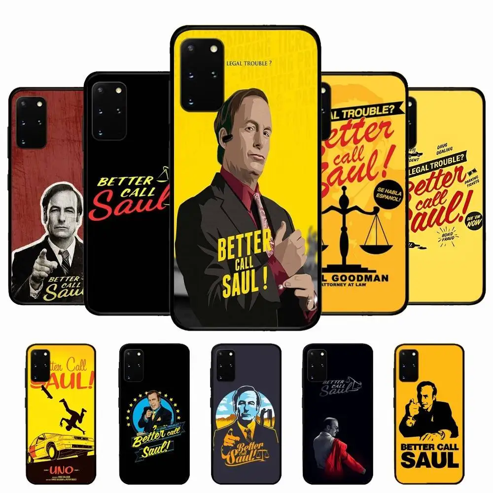 Funda de teléfono clásica Better Call Saul para Samsung S 24 Fe 25 Ultra Plus 20 Lite 21 30 22 23 24 22 Ultra 5G Fundas