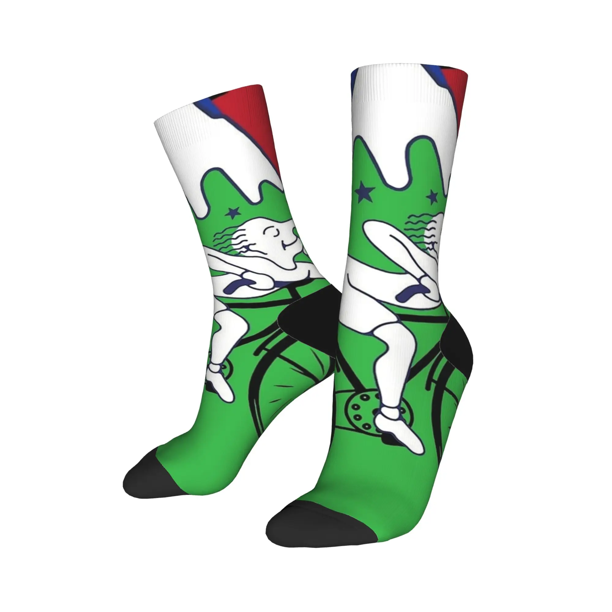 ألبرت هوفمان دراجة يوم الجوارب جوارب مضحكة الخريف عدم الانزلاق للجنسين الرجال الجوارب عالية الجودة الرسم سكيت الجوارب