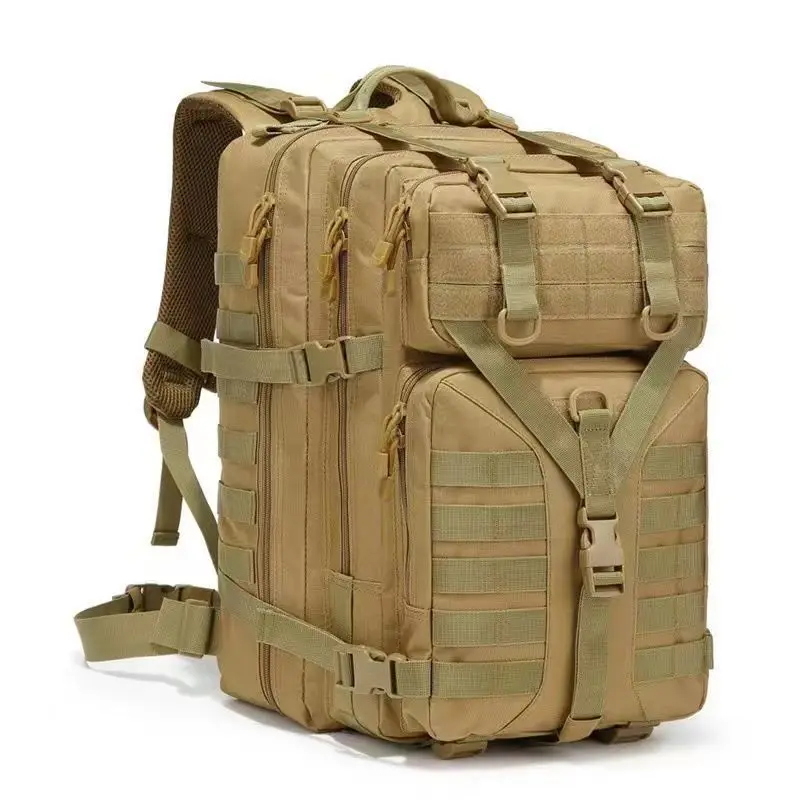 

55L Molle Тактический Рюкзак Охотничий MOLLE Мужской EDC Открытый Большой Вместительный Путешествия Туризм Рюкзак Водонепроницаемый Оксфорд Прочный