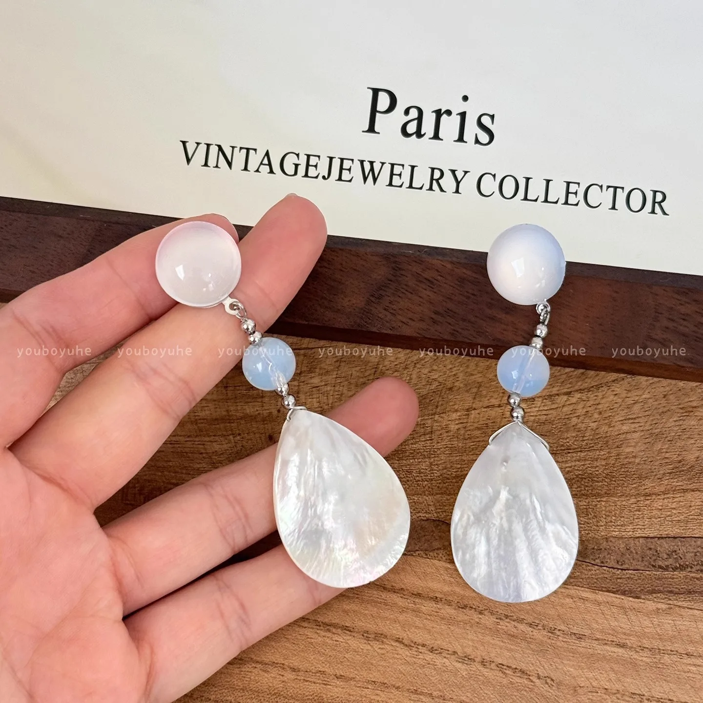 Natural Shell Tassel Earrings Summer Resort Vacation Lightweight Elegant Vintage Gold Drop Dangle Women Jewelry Earrings