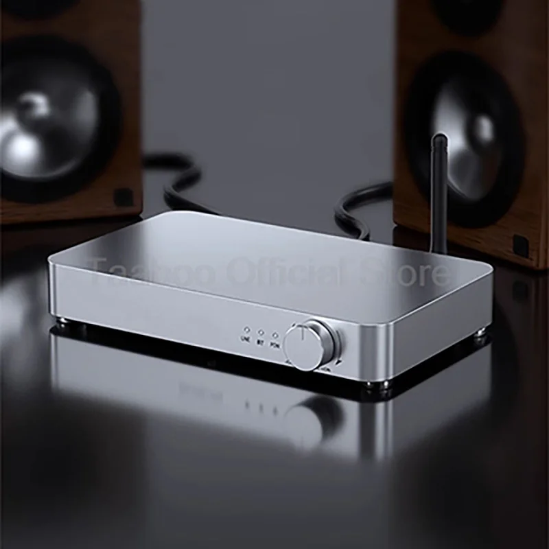 

300W HiFi Amplifiers 5.3 Bluetooth Amp SNR110dB Sound Amplifier CNC Aluminum Amps 0.006% THD+N For Home Theater 4-8ohm Speakers