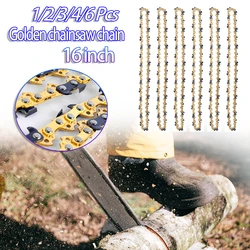 16 Inch Chainsaw Saw Chain Logging Blade Pruning Electric Saw Chain Accessories 59 Drive Link 29 Cutter 3/8