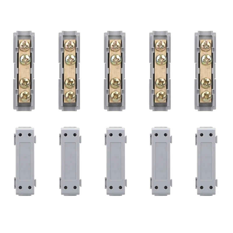 H58C Home Repair 10PCS Wire Connector set 80A Quick & Safe Terminals for Household