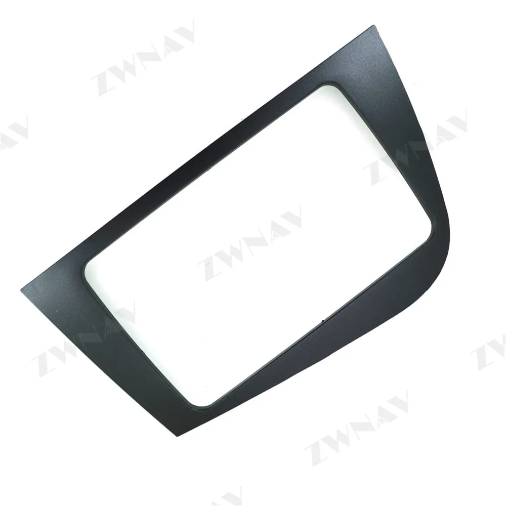 For SEAT Leon 2005-2012 2 DIN Car Accessories of Fascia Panel Stereo Installation Kit Center Console Trim view 2