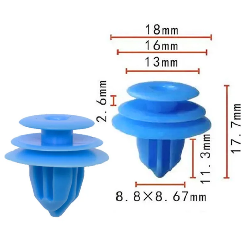 90467-10167 20PCS Suitable for Toyota Youth Lotus car door plate buckle door lining clip rubber buckle accessories 6777126240