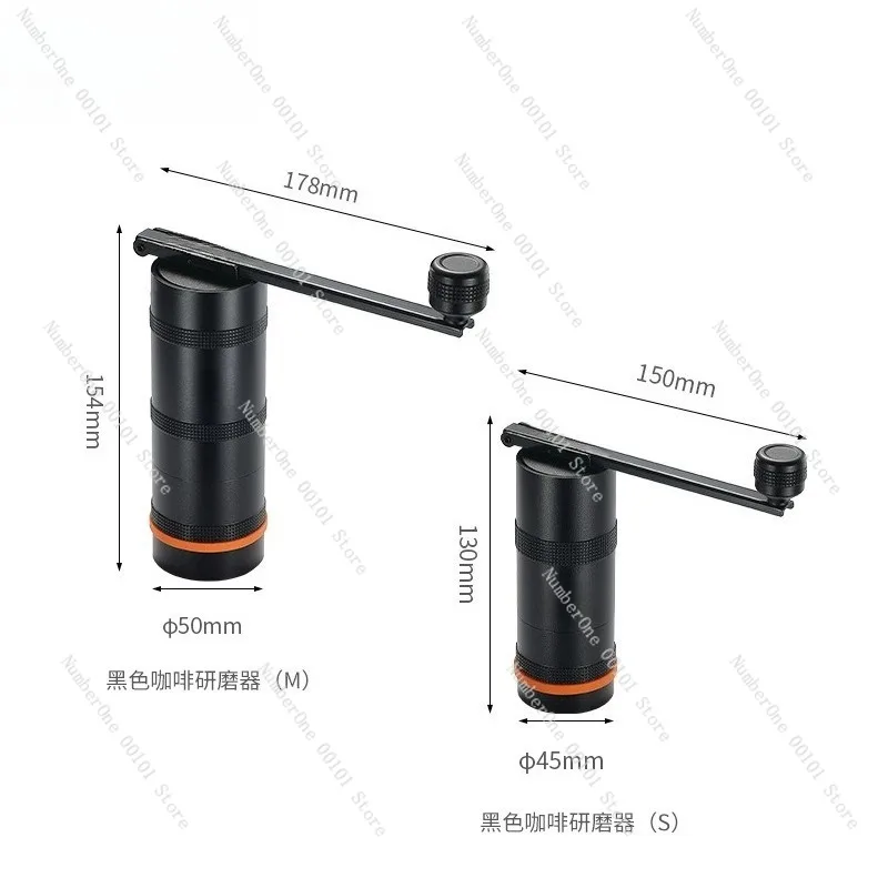 

Hand-Crank Stainless Steel Coffee Grinder, Outdoor Camping Coffee Bean Grinder, Portable Manual Coffee Grinding Machine