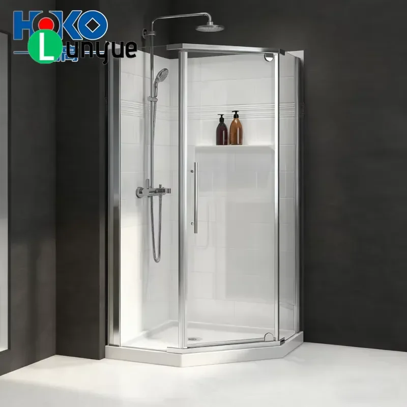 Premium Diamond Shower Room with Hinges and Frames Eco-Friendly Modern Design