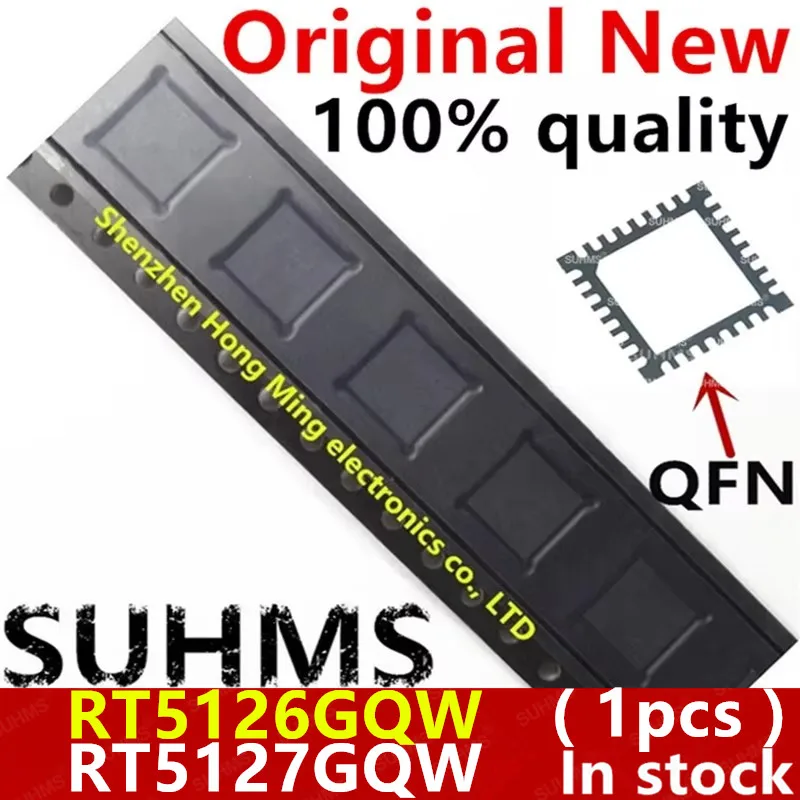 (1piece)100% New RT5126 RT5127 RT5126GQW RT5127GQW QFN-32