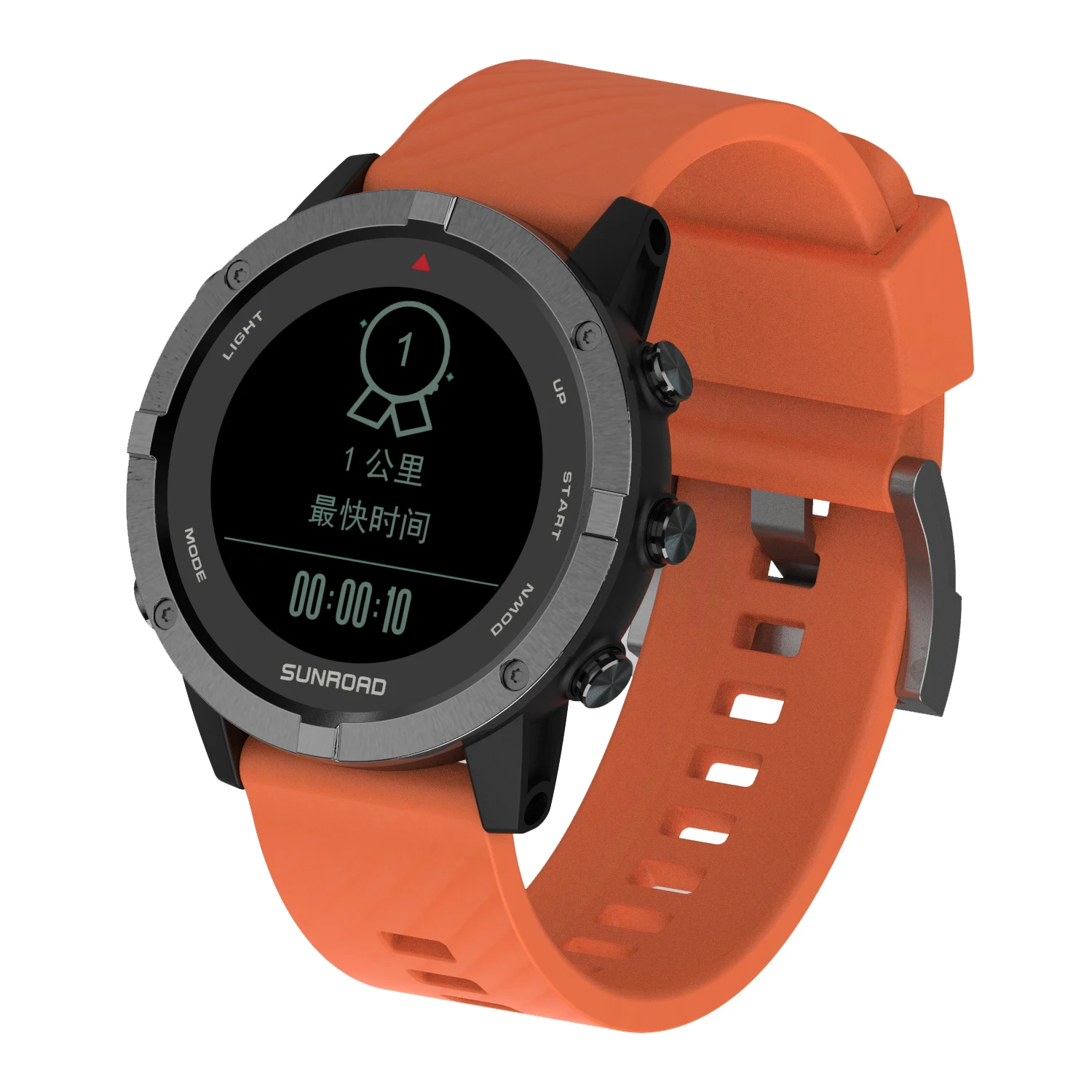 

T3 GPS Sport Watch With Heart Rate Diving Swimming Watch Compass Altitude Barometric Compass Step Watch for Sports Enthusiasts