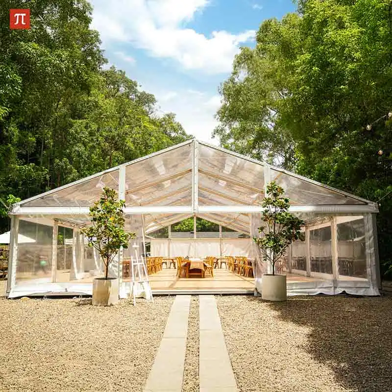

Commercial rental tent celebration banquet tent wedding tent outdoor A-type tent aluminum alloy rust-proof customizable size