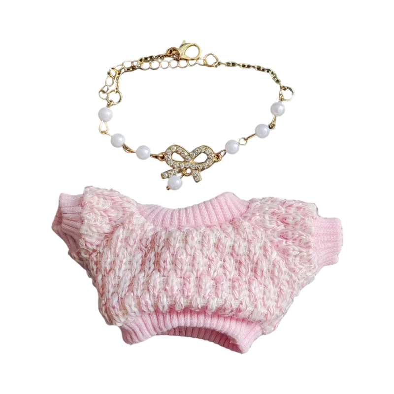 Gxlaihly Vêtements de poupée labubu de 17 cm, vêtements de poupée Labubu, costumes pour poupées Labubu, tenue Labubu, adapté à la poupée Labubu de 17 cm