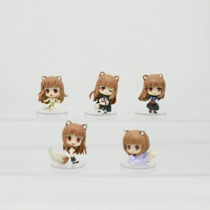 Серия Spice and Wolf Beautiful Girls HoloBlind Box Surprise Mystery Box Набор игрушек Мини-фигурка Коллекционный подарок