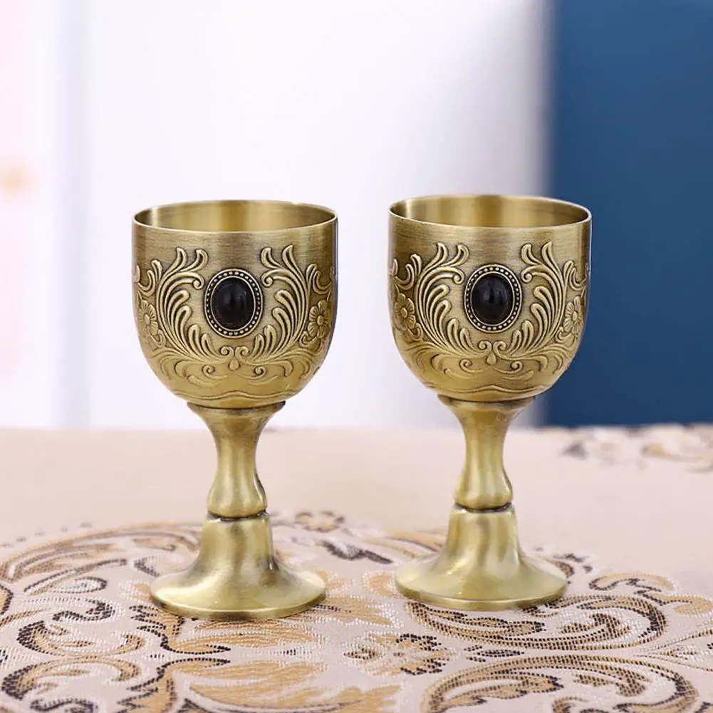 Embossed Cup  Premium   Embossed Wine Cup Stunning Medieval Embossed Wine Goblet