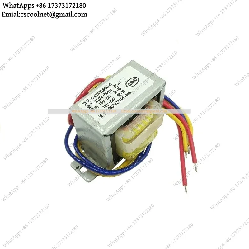 Dual Voltage Independent Winding Transformer 4-Wire 10W 20W 30W 220V to 9V 12V 15V 18V 24V Electrical Parts