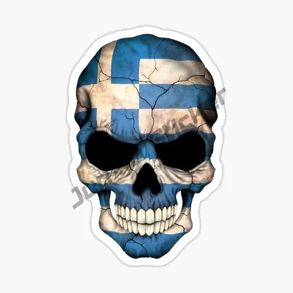 Oval GR with Greece Flag Sticker Country Wings Biker Decal Vinyl Motorbike GR Greek Greece Motorcycle Car Detailing Exterior