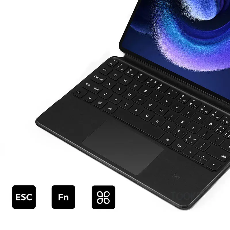 Original XIAOMI Pad 6/6Pro Smart Touch Tablet Keyboard NFC Wireless Ultra Thin Trackpad Flip Adsorption Magnetic Leather Case