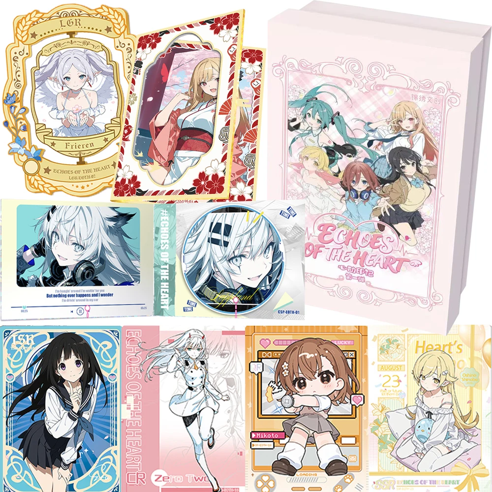 心の響きコレクションカード-パーティーフェスト-チャームレディ-クリエイティブ-精巧な限定版-アニメゲーム周辺カード-ギフト