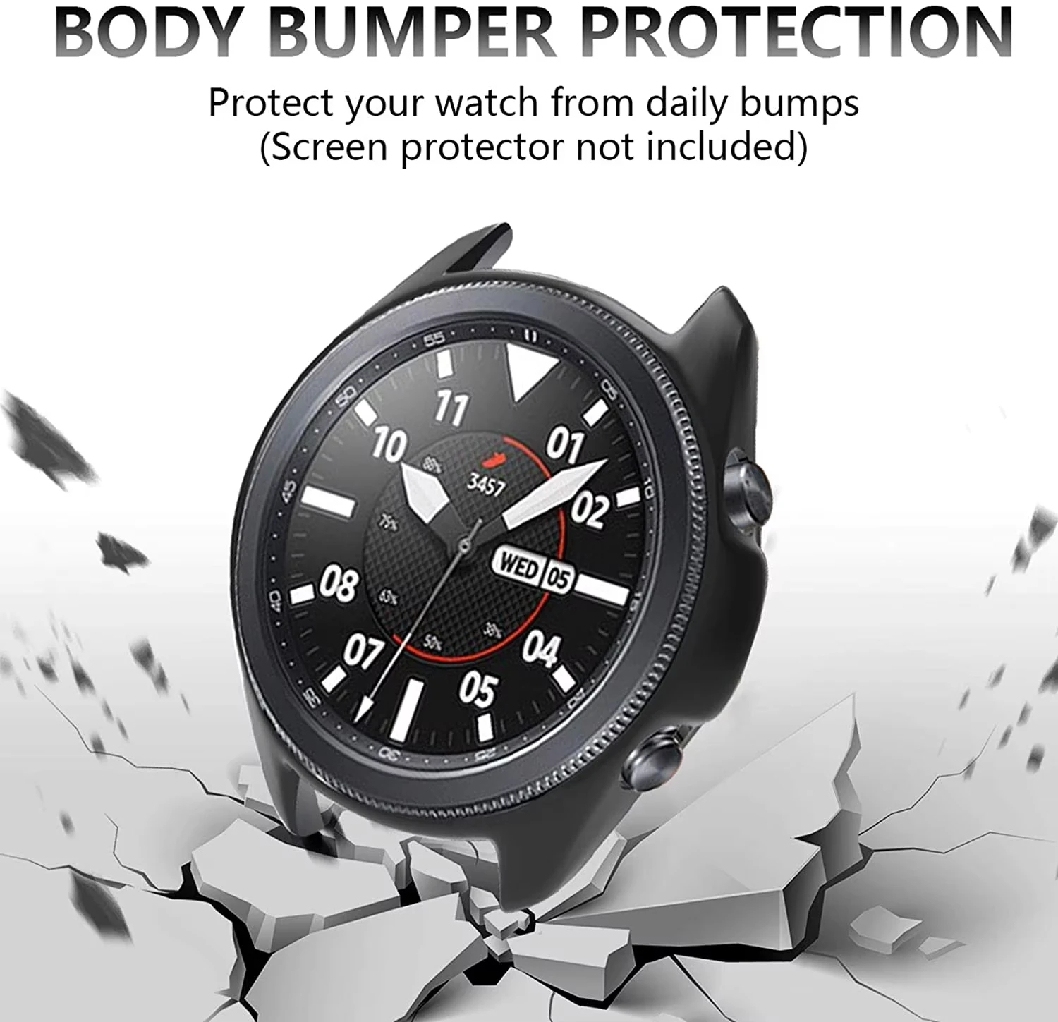 For Samsung Galaxy Watch 3 41mm 45mm Case Bumper Hollow Screen Protector Soft TPU Cases Shell Accessories For Samsung Galaxy 3
