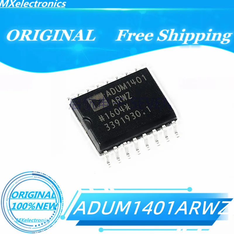 10PCS/LOT 100%NEW ADUM1401ARWZ ADUM1401BRWZ ADUM1401CRWZ ADUM1401 ARWZ BRWZ CRWZ SOP-16  QUAD-CHANNEL DIGITAL ISOLATORS