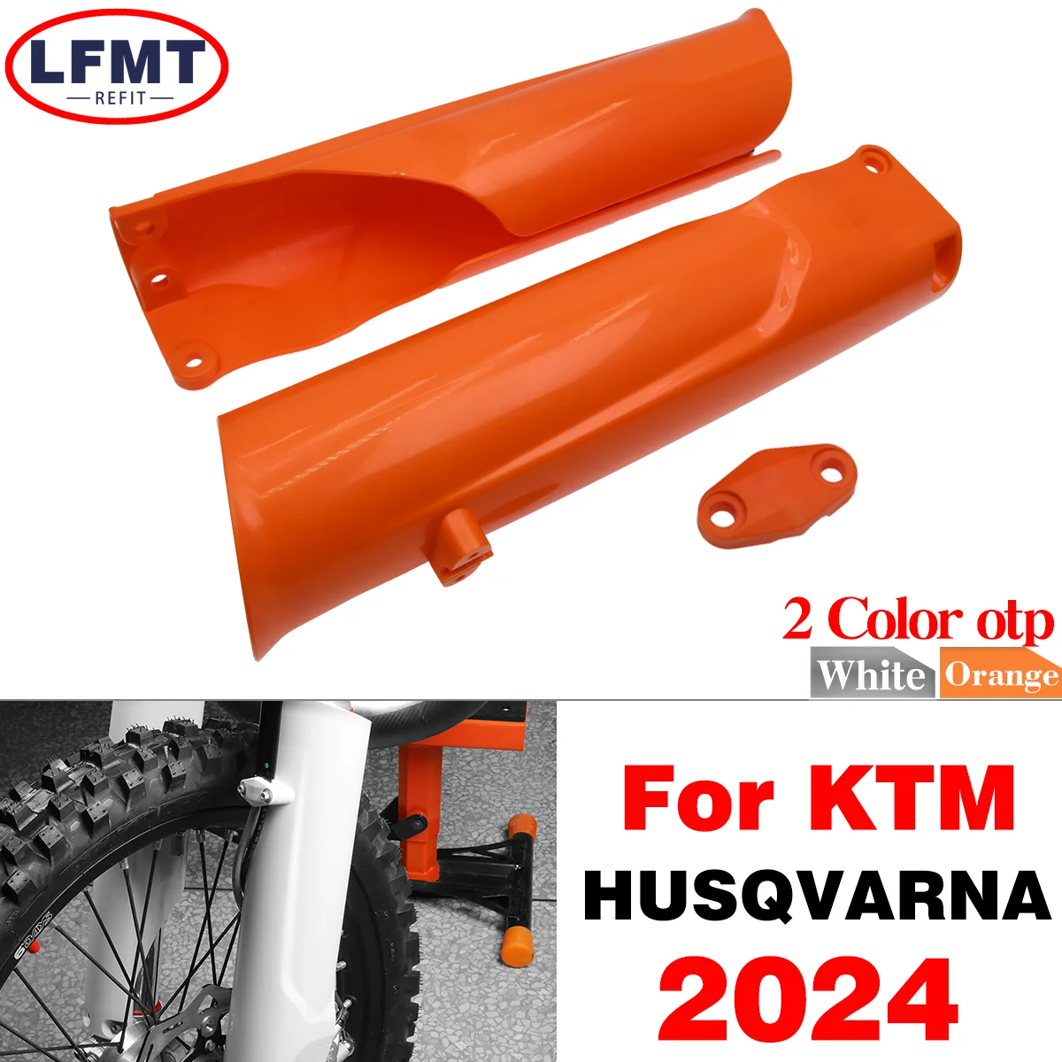 Motorcycle Fork Protection Shock Absorber Guard Cover Parts For KTM EXC EXCF For HUSQVARNA TE FE GASGAS MC EX EC 250 300 450 500