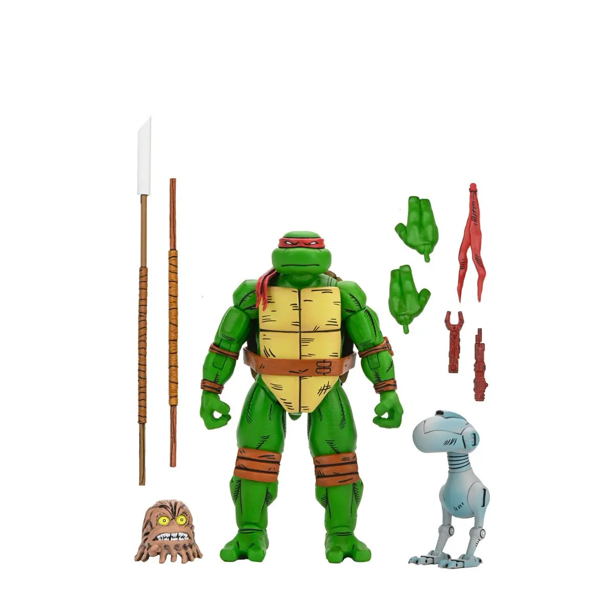 NECA Teenage Mutant Ninja Turtles Mirage Comics Leonardo&Raphael&Michelangelo&Donatello 7-Inch Scale Action Figure 100% Origina