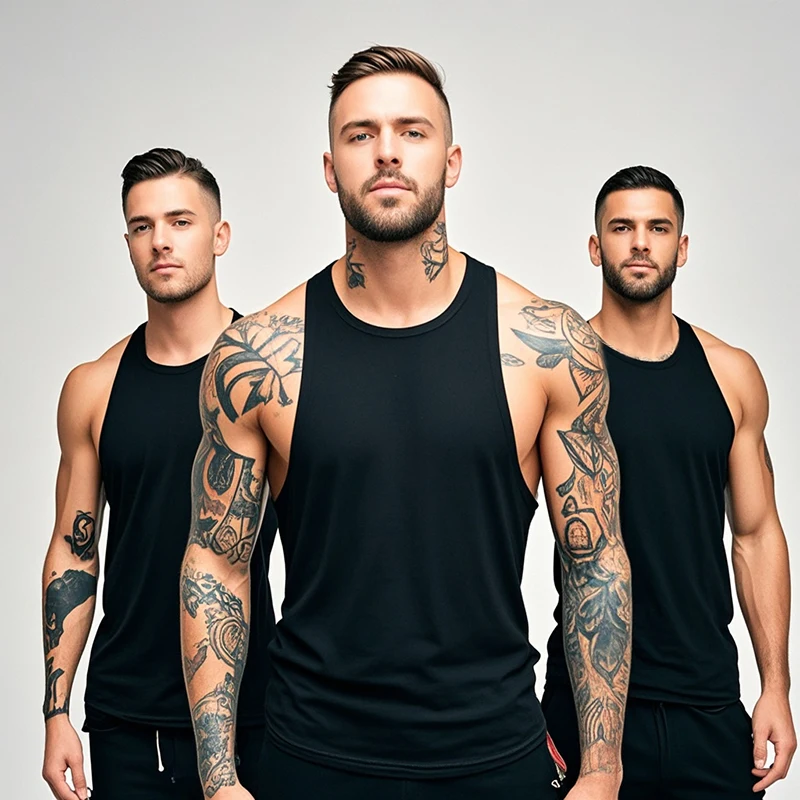 

Мужская однотонная майка для бега и фитнеса, удобная безрукавка для тренировок, дышащая свободная футболка для занятий спортом на открытом воздухе