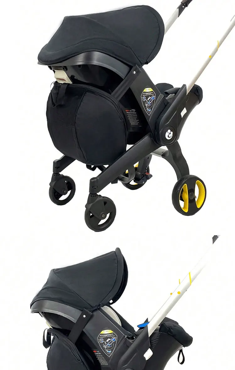 Baby Autositz Aufbewahrungstasche Einkaufstasche Compati mit Doona Kinderwagen Rucksack Schulter Reise Kinderwagen Zubehör – Detail 1