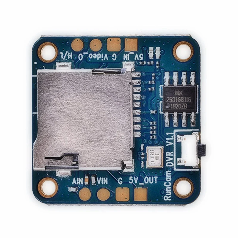Para Runcam Mini FPV DVR salida de vídeo sin pérdidas para VTX Mini Dron de carreras con visión en primera persona Quadcopter Mini FPV DVR duradero