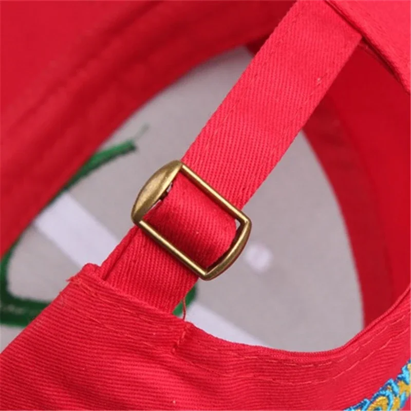 Ash Ketchum Cosplay Hat Embroidery Baseball Cap Adjustable Cartoon Hat Pet Elf