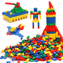 100/200Pcs Assembling Toy Kid To Develop Intelligence To Insert Blocks Bullet Building Block Toy Educational Toy Bulk Child Gift