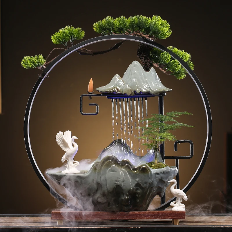 Scented Melting Small Incense Burner Support Animal Incense Waterfall Cone Holder Censer Incienso Cascada Fragrance Diffuser