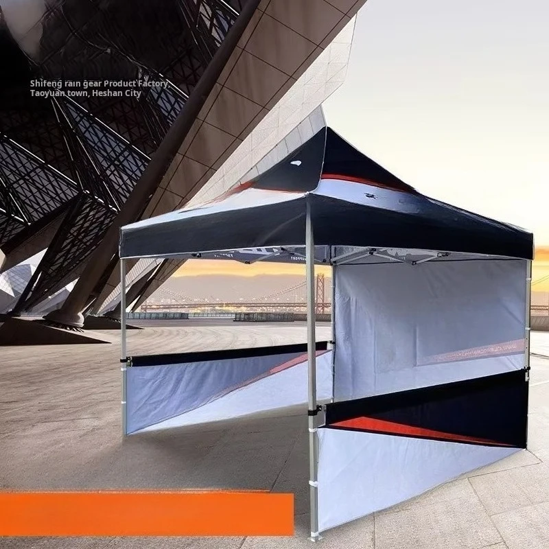 Printed advertisement pop-up activity folding canopy tent stainless steel