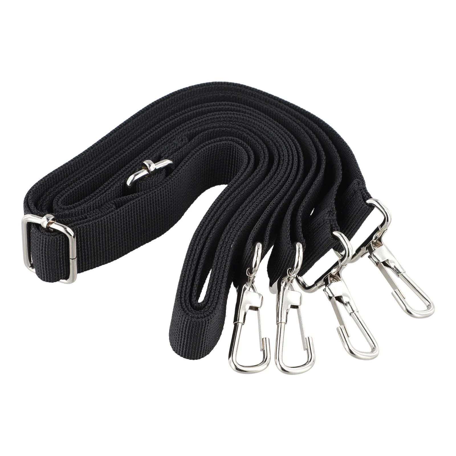 

Double End Snap Hook Adjustable Boat Straps Kayaking Equipment Straps Stainless Steel Hooks Outdoor Adventures