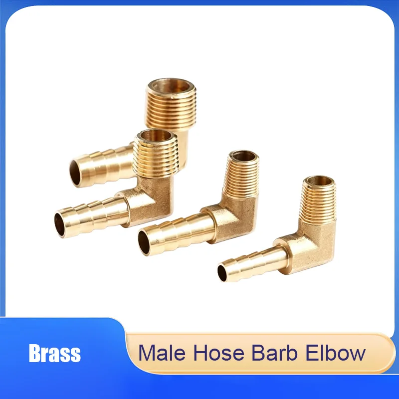 Outer Thread Pagoda Elbow Outer Tooth 90 Degree Soft Hose Green Head 1-6 Copper Fittings