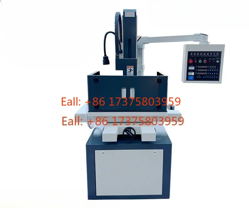 Electrical discharge machining (EDM) CNC drilling machine, fine hole EDM programming, wire cutting small drilling machine