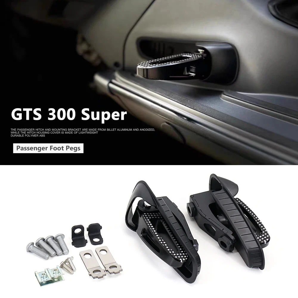 

Подножки для пассажира мотоцикла, задние подножки для пассажира, удлинители подножек, расширенные подножки для Vespa GTS 300 Super GTS300