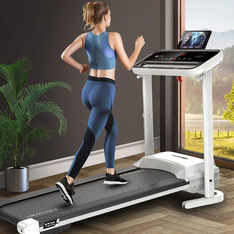 K500 treadmill household small folding treadmill silent sports treadmill with audio gifts cross-border direct supply