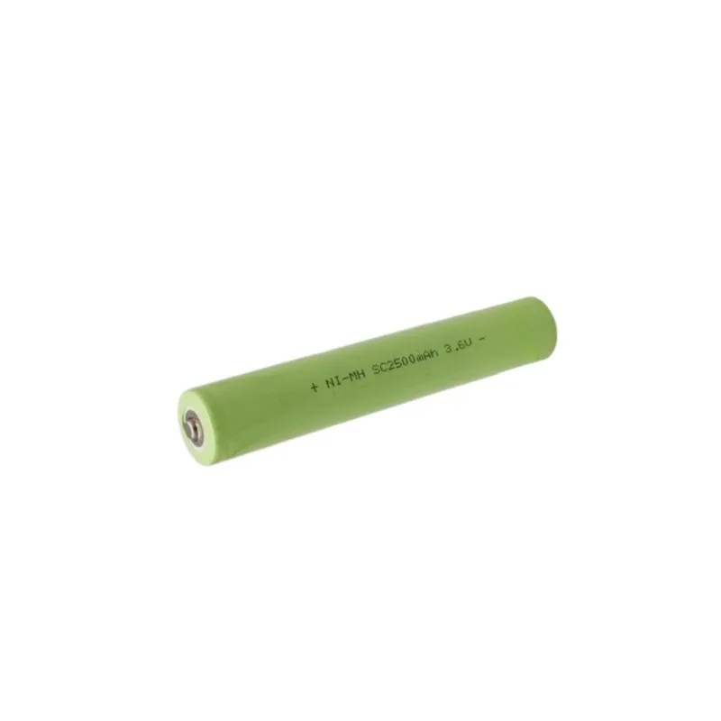 Replacement battery New MH3 SC2500mAh 3.6v 2.4v rod rechargeable battery strong light flashlight battery