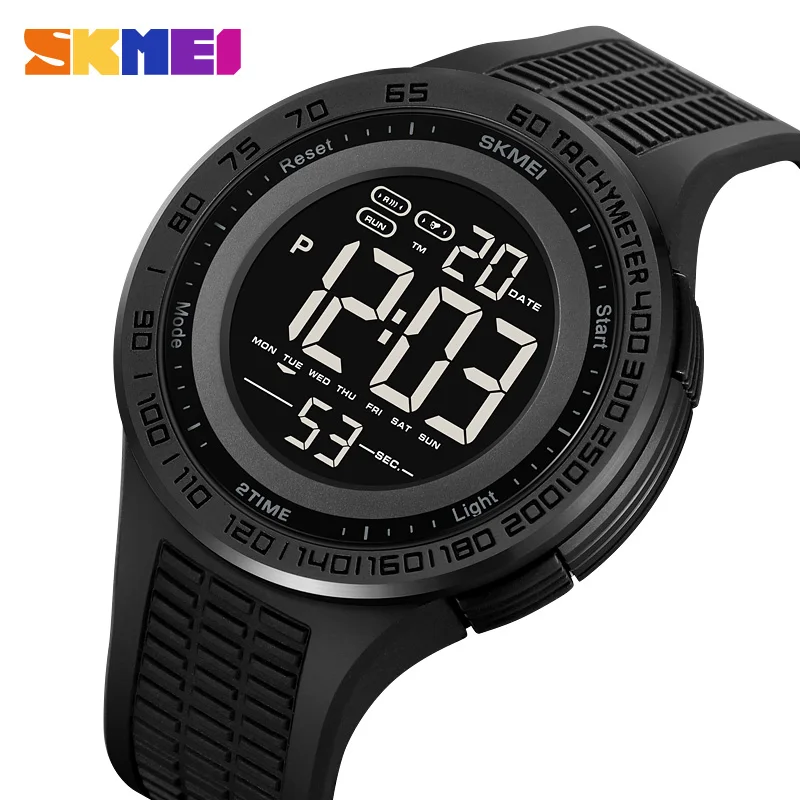 SKMEI Casual 3Bar Waterproof Digital Wristwatches Clock Sports Electronic Watch Men\'s Military Watches High Quality Reloj Hombre