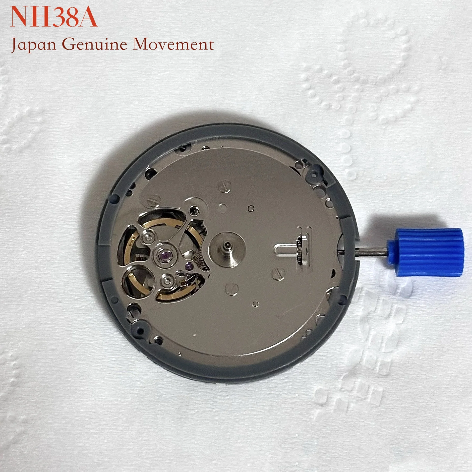 Japan Genuine NH38A Movement 24 Jewels Automatic Mechanical Watch Movement No Date High Precision Replacement Watch Parts