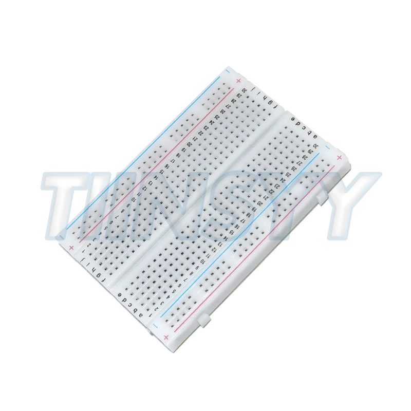 400 Tie Points Solderless PCB Breadboard Mini Universal Test Protoboard DIY Bread Board for Bus Test Circuit Board